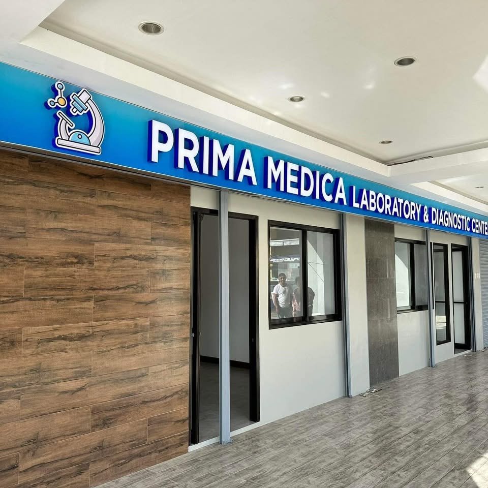 Prima Medica Laboratory and Diagnostic Center storefront in Pontevedra, Capiz